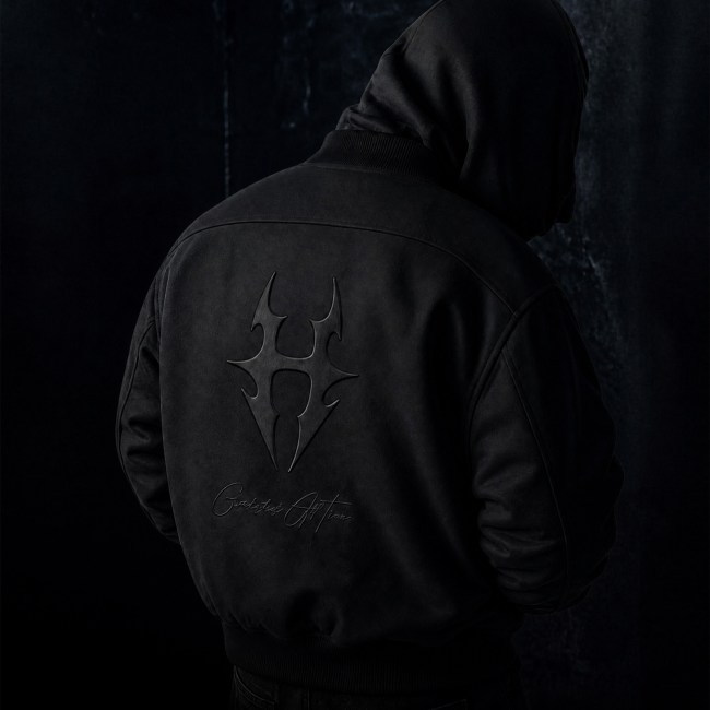 goat varsit black back 1
